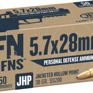 A10700030.jpg FN 5.7X28 30GR JHP SS200 - 50RD 10BX/CS
