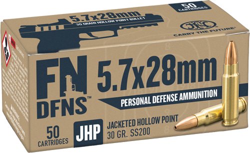 A10700030.jpg FN 5.7X28 30GR JHP SS200 - 50RD 10BX/CS