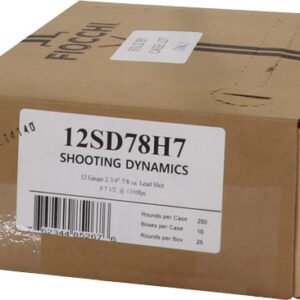 A12SD78H7.jpg FIOCCHI 12GA 2.75" 7/8OZ #7.5 - 1350FPS 250RD CASE LOT
