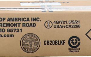 A20LITE75_BOX-SIDE.jpg FIOCCHI 20GA 2.75" 3/4OZ #7.5 - 1075FPS 250RD CASE LOT