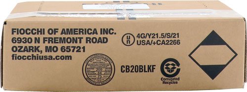 A20LITE75_BOX-SIDE.jpg FIOCCHI 20GA 2.75" 3/4OZ #7.5 - 1075FPS 250RD CASE LOT