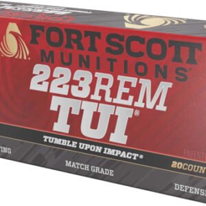 A223055SCV.jpg FORT SCOTT 223 REM 55GR TUI - SOLID COPPER 20RD 25BX/CS