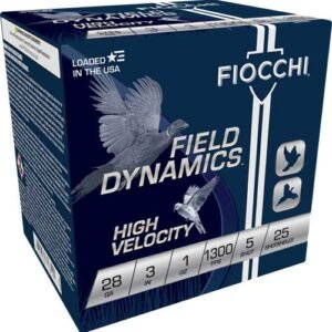 A283HV5.jpg FIOCCHI 28GA 3" 1OZ #5 1300FPS - 25RD 10BX/CS