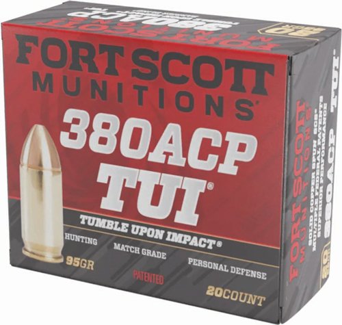 A380095SCV.jpg FORT SCOTT 380 ACP 95GR TUI - SOLID COPPER 20RD 25BX/CS