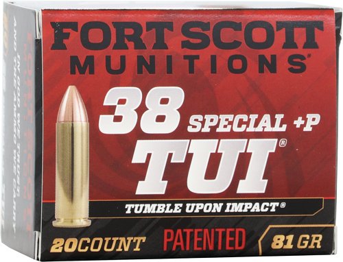 A38P081SCV_1.jpg FORT SCOTT 38+P TUI 81GR - SOLID COPPER 20RD 25BX/CS