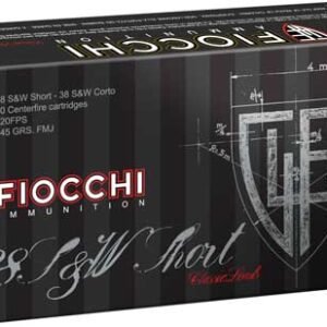 A38SWSHA.jpg FIOCCHI 38 S&W SHORT 145GR FMJ - 50RD 20BX/CS