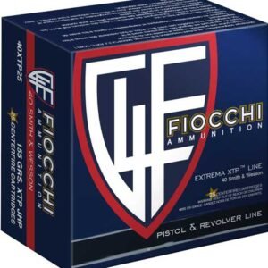 A40XTP25.jpg FIOCCHI 40 SW 155GR XTP-HP - 25RD 20BX/CS