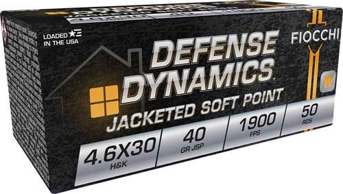A46EXB.jpg FIOCCHI 4.6X30 40GR JSP - 50RD 20BX/CS
