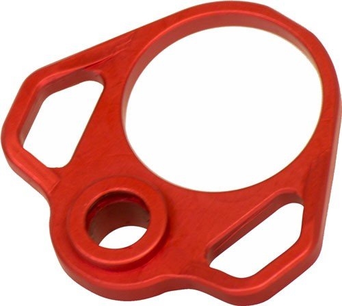 ACCPBTPLATERED.jpg ODIN AMBI-SLING/QD PLATE RED - FOR AR-15 PISTOL BUFFER TUBES