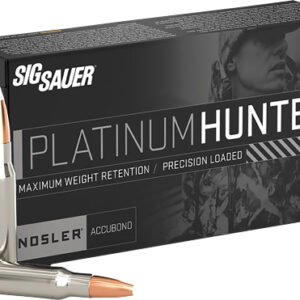 AE7RMPH16020.jpg SIG AMMO 7MM RM 160GR PLANTINU - HUNTER ACCUBOND 20RD 10BX/CS