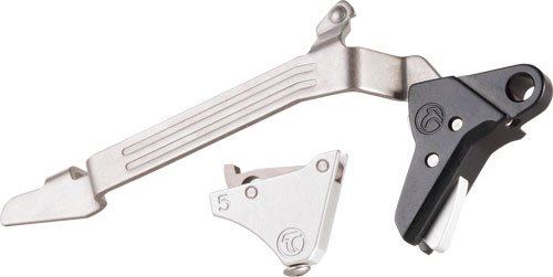AG5LARGESILVER_1.jpg TIMNEY TRIGGER ALPHA FOR GLOCK - GEN 5 LARGE FRAME SILVER