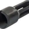 AK133S_THREADS.jpg ARSENAL FLASH HIDER AK-133S - FOR 7.62X39 24X1.5MM RH BLACK