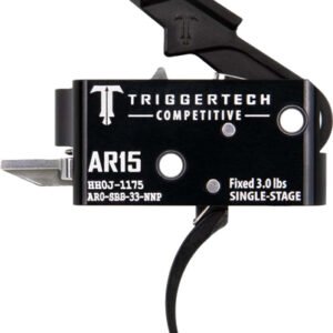 AR0SBB33NNP.jpg TRIGGERTECH AR-15 SINGLE STAGE - BLACK COMPETITIVE PRO CURVED