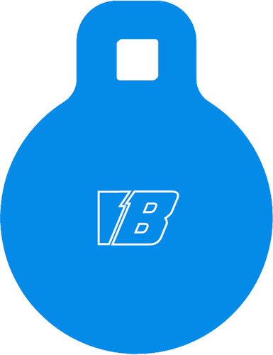 B964.jpg BASH TARGET AR500 GONG TARGET - ROUND 3"-1/2" THICK