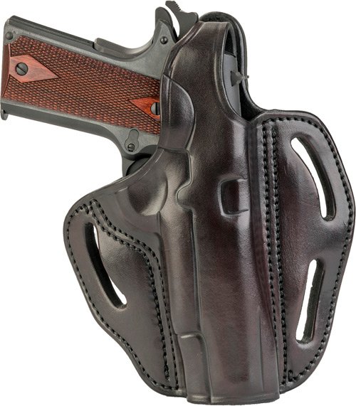 BHX1CLSBRR.jpg 1791 BHX THUMB BREAK BELT HOL - MULTI-FIT RH 1911 FRM 4-5" BRN