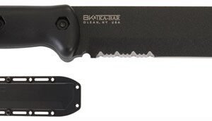 BK3.jpg KA-BAR BECKER TAC TOOL - 7" SERRATED W/PLASTIC SHEATH