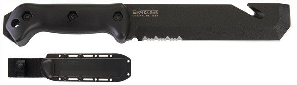 BK3.jpg KA-BAR BECKER TAC TOOL - 7" SERRATED W/PLASTIC SHEATH