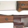 BK62.jpg KA-BAR BECKER KEPHART KNIFE - 5.12" BLD WLNT HNDLE LTHR SHTH