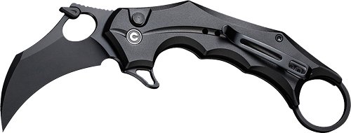 C16016B1.jpg CIVIVI KNIFE INCISOR II 2.02" - BLACK ALUMINUM/BLACK V-BLADE