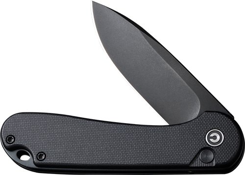 C18062P1CP_PARTIAL-OPEN_2.jpg CIVIVI KNIFE ELEMENTUM II 2.96 - " G-10/BLK STONEWASH CLAM PACK