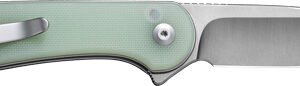 CIVIVI KNIFE ELEMENTUM II 2.96 - " NATURAL G10/SATIN CLAM PACK
