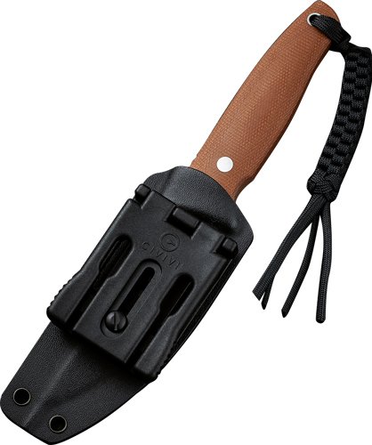C190465_SHEATH.jpg CIVIVI KNIFE TAMASHII 4.07" - BROWN CANVAS/GRAY POLISHED D2