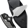 C210363_OPEN.jpg CIVIVI KNIFE TYPHOEUS 2.27" - BLACK/GRAY ALUMINUM/STONEWASH