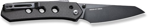 CIVIVI KNIFE VISION FG 3.54" - BLACK G-10/BLACK NITRO V BLAD