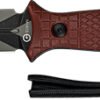 C230263.jpg CIVIVI KNIFE PERFRICO FIXED - 4.49" BUGUNDY G10/STRIPED BLD