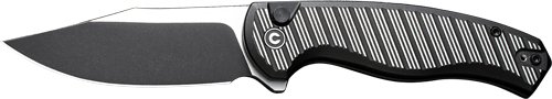 C23040B1.jpg CIVIVI KNIFE STORMHOWL 3.3" - BLACK ALUMINUM/BLACK STONEWASH