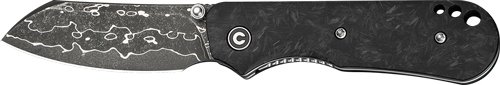 C24055DS1.jpg CIVIVI KNIFE CRABBY 2.7" - SHREDDED CARBON FIBER DAMASCUS