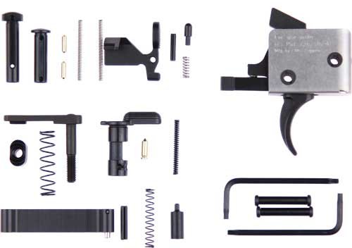 CMC AR15/AR10 LOWER PARTS KIT - WITH 3-3.5LB CURVED TRIGGER