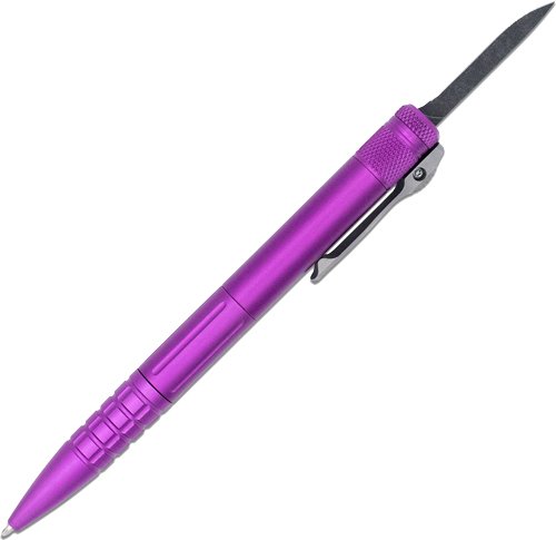 CNCOTFPPURGEN2.jpg COBRATEC CNC OTF PEN KNIFE - 1.75" PURPLE