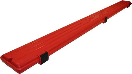 CRC.jpg MTM GUN CLEANING ROD CASE RED - HOLDS 4 RODS UP TO 47.5" LONG