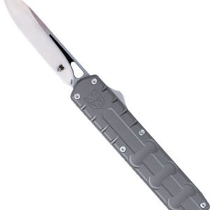 CTEGRYM390DNS_1.jpg COBRATEC OTF ENFORCER GREY - 3.25" M390 DROP POINT