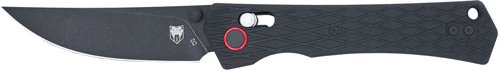 CTLEGBLK_1.jpg COBRATEC LEGACY BAR LOCK 3.5" - G10 BLACK/BLACK D2 BLADE