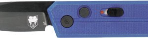 CTSTRPUR.jpg COBRATEC STINGER FOLDER 1.9" - PURPLE/BLK D2 BLADE SD BUTTON