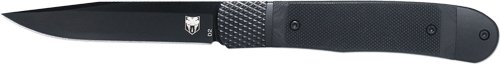 CTTHRG10BKO.jpg COBRATEC TRAPPER HIDDEN - RELEASE 3.12" BLACK G-10 HNDLE