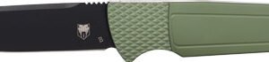 CTVIPERHRODG.jpg COBRATEC VIPER AUTO FOLDER - 3.12" OD GREEN/STN D2 BLK BLD
