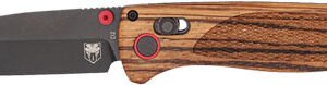CTZWDBLTNSBLK_1.jpg COBRATEC LEGACY BAR LOCK 3" - ZEBRAWOOD/BLACK TANTO D2 BLADE