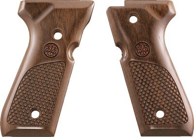 E00219_1.jpg BERETTA 92/96 GRIPS WOOD - WALNUT CHECKERED