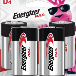 E95BP4.jpg ENERGIZER MAX BATTERIES D - 4-PACK