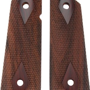 EB45912DD.jpg ED BROWN GRIPS 1911 GOVT. - DOUBLE DIAMOND COCOBOLO