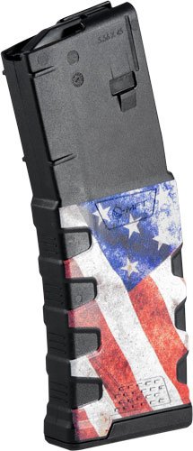 EXDPM556DAFM1.jpg MFT EXD MAGAZINE AR15 5.56X45 - 30RD AMERICAN FLAG M1