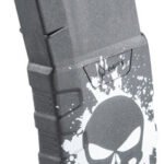 MFT EXD MAGAZINE AR15 5.56X45 - 30RD PUNISHER SPLAT WHITE