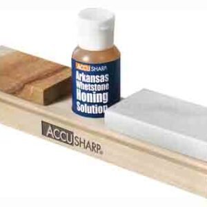 F023.jpg ACCUSHARP ARKANSAS WHETSTONE - COMBO KNIFE SHARPENING KIT