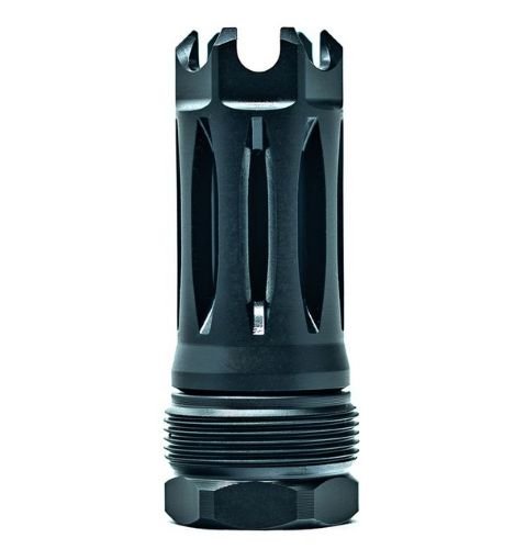 FFMDPBFH01_ASSEMBLED_1.jpg FAXON MUZZLOK SS PLAN B FLASH - HIDER 1/2X28 .250" BORE