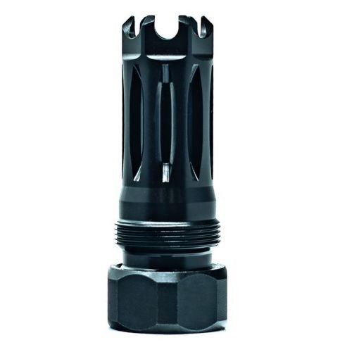 FFMDPBFH02_ASSEMBLED_1.jpg FAXON MUZZLOK SS PLAN B FLASH - HIDER 5/8X24 .375" BORE