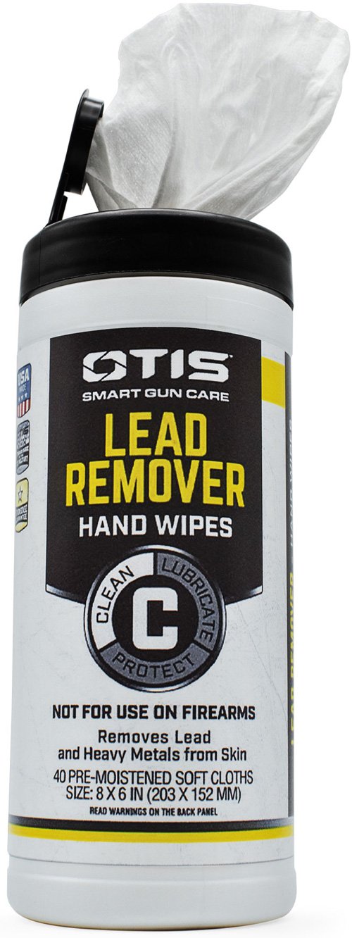 FG40CLRW.jpg OTIS LEAD REMOVER HAND WIPES - CANISTER 40 COUNT