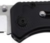 FLA1001CP.jpg SOG KNIFE FLARE SATIN POLISH - STRAIGHT EDGE 3.5" BLADE